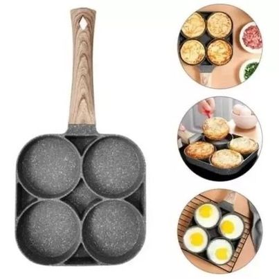 ÚLTIMAS 12 UNIDADE DS -  [Comprar 1x SARTÉN ANTIADHERENTE DE 4 HUEVOS PLUS 1x CUCHILLOS DE ACERO INOXIDABLE Y UN BELLO REGALO 1 x AFILADORE ALTA CALIDAD + 3 RAGALOS