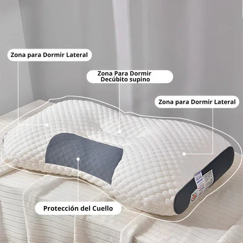ÚLTIMAS 12 UNIDADES - Almohada Ortopédica ComfortSleep® | DOLOR DE CUELLO NUNCA MÁS + 3 RAGALOS