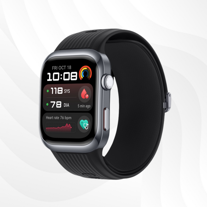ÚLTIMAS 12 UNIDADES - GLUCOWATCH HUAWEI - RELOJ INTELIGENTE MEDIDOR DE GLUCOSA EN SANGRE + PELÍCULA DE VIDRIO PROTECTORA (GRATIS) + 3 REGALOS