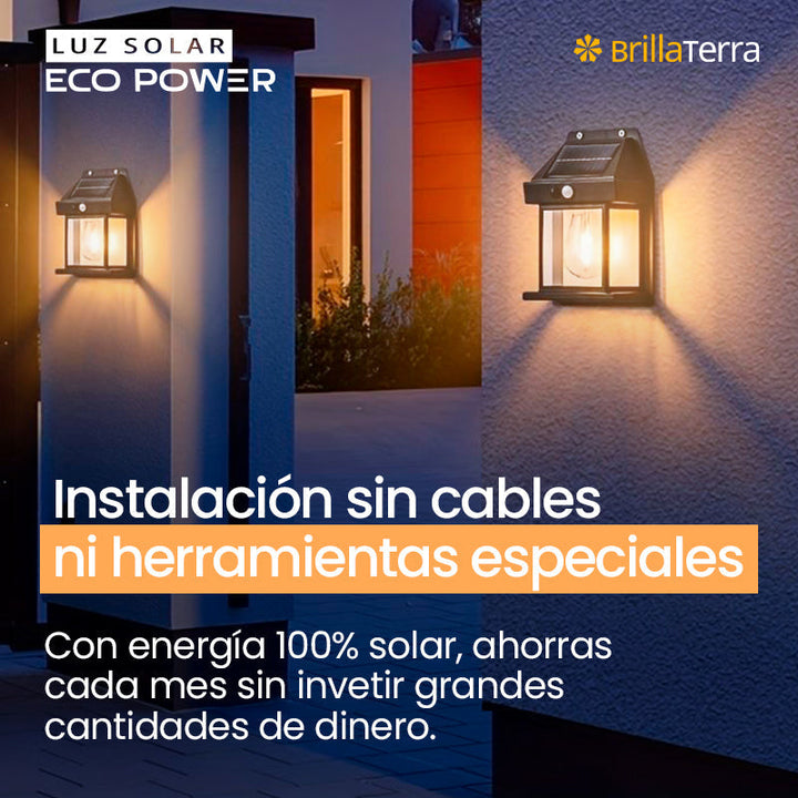 ÚLTIMAS 12 UNIDADES - Luz Solar EcoPower + 3 REGALOS