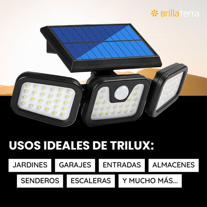 ÚLTIMAS 12 UNIDADES - Trilux - Luz Solar con Triple Iluminación + 3 REGALOS