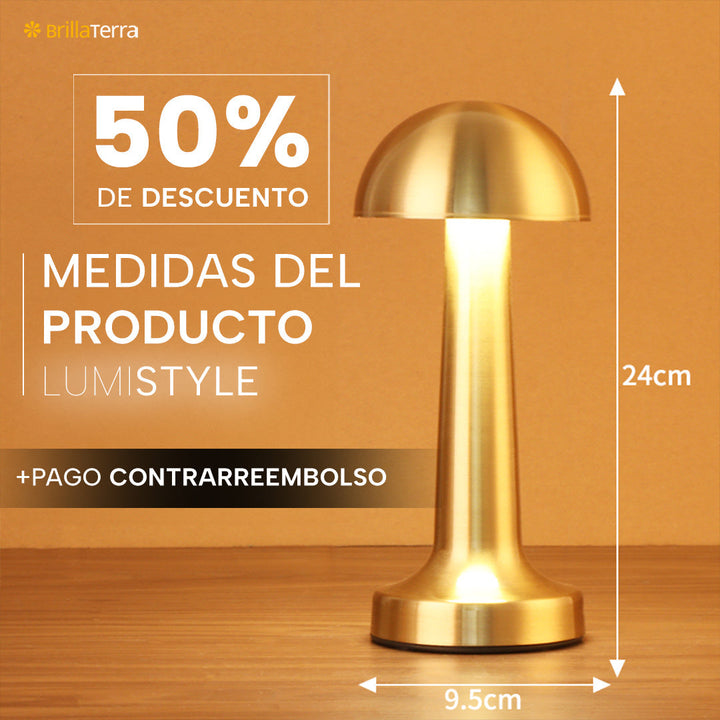 ÚLTIMAS 12 UNIDADES - LumiStyle – Lámpara inalámbrica con luz cálida y regulable + 3 REGALOS