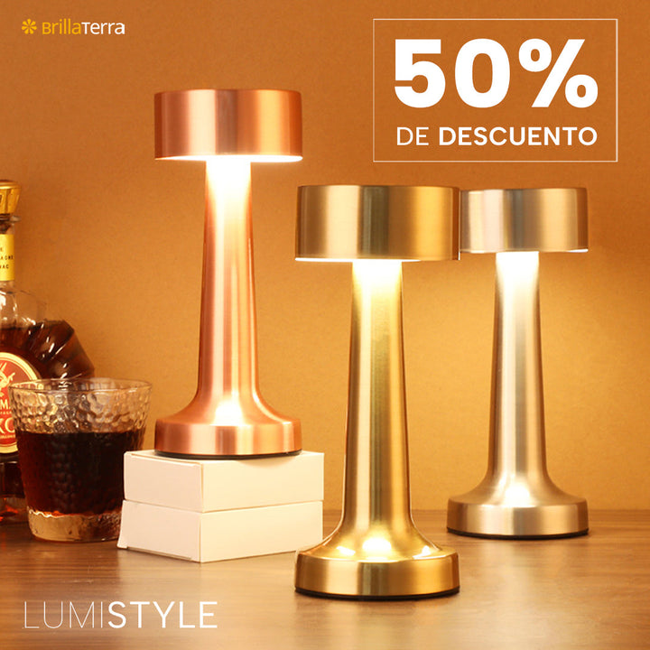 ÚLTIMAS 12 UNIDADES - LumiStyle – Lámpara inalámbrica con luz cálida y regulable + 3 REGALOS