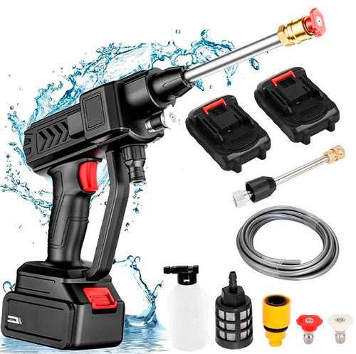 ÚLTIMAS 12 UNIDADES - Hidrolavadora Portatil Recargable UltraJet™ + Batería Extra + 3 RAGALOS