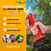 ÚLTIMAS 12 UNIDADES - PodaPower Pro – Tijeras de podar eléctricas con doble batería y alto rendimiento + 3 REGALOS