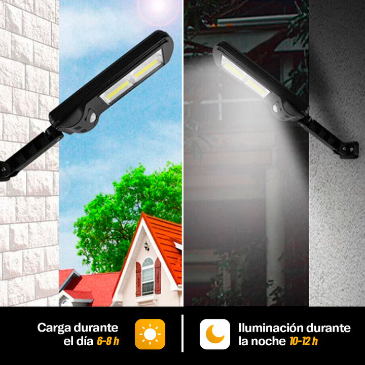 ÚLTIMAS 12 UNIDADES - Farolux Solar - Farola LED para exteriores sin instalación eléctrica + 3 REGALOS