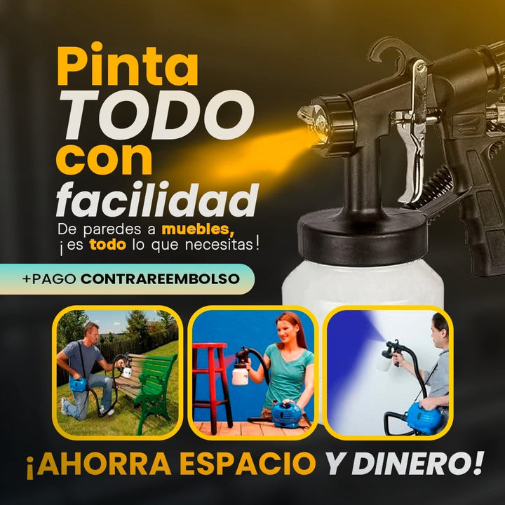 ÚLTIMAS 12 UNIDADES - SprayMax – Pistola de pulverización de alta presión con compresor integrado + 3 REGALOS