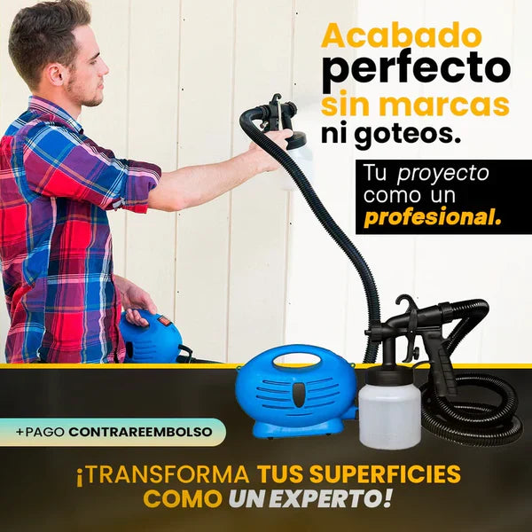 ÚLTIMAS 12 UNIDADES - SprayMax – Pistola de pulverización de alta presión con compresor integrado + 3 RAGALOS