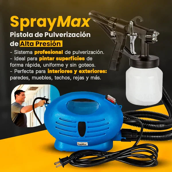 ÚLTIMAS 12 UNIDADES - SprayMax – Pistola de pulverización de alta presión con compresor integrado + 3 RAGALOS