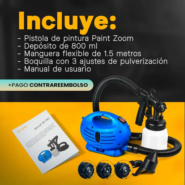 ÚLTIMAS 12 UNIDADES - SprayMax – Pistola de pulverización de alta presión con compresor integrado + 3 RAGALOS