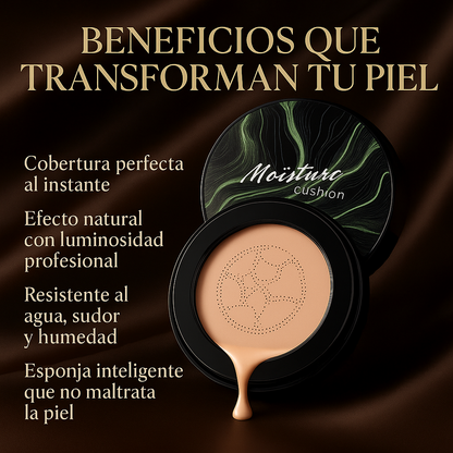 Base Moisture Alta Cobertura – Ideal para Todos los Tonos (Natural)