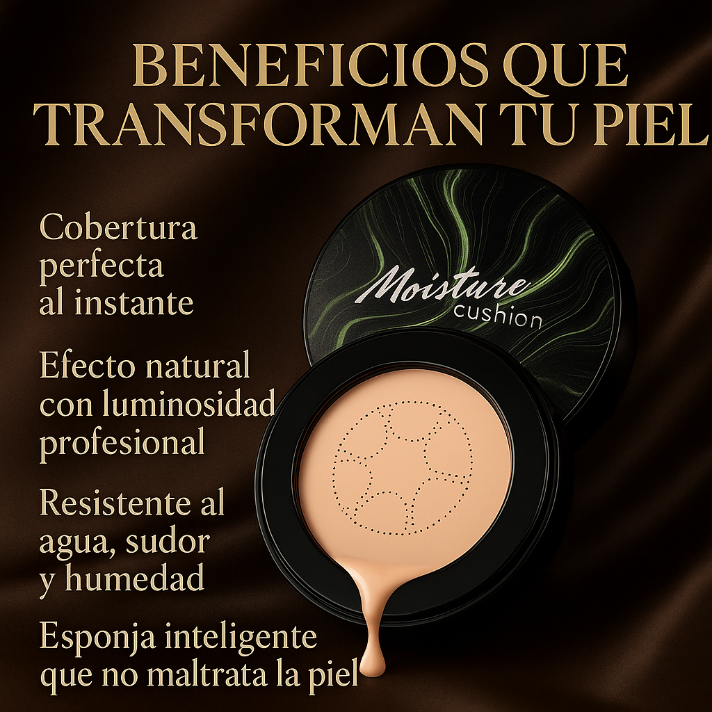 Base Moisture Alta Cobertura – Ideal para Todos los Tonos (Natural)