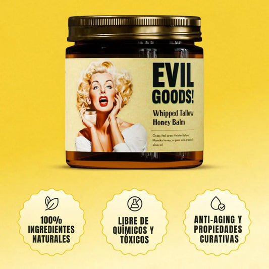 Evil Goods – Bálsamo de Miel y Sebo de Res Anti-Envejecimiento