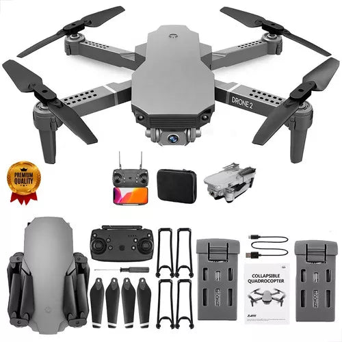 ÚLTIMAS 12 UNIDADES -  FlyDrone™ Pro - Cámara Visión Nocturna y Sensor Anti Colisión + 2 BATERÍAS + 3 RAGALOS