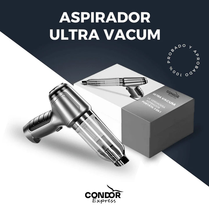 ÚLTIMAS 12 UNIDADES - Aspiradora y Sopladora Portátil Condino© - 3 en 1 Inalámbrica (3 Boquillas EXTRAS) + 3 RAGALOS