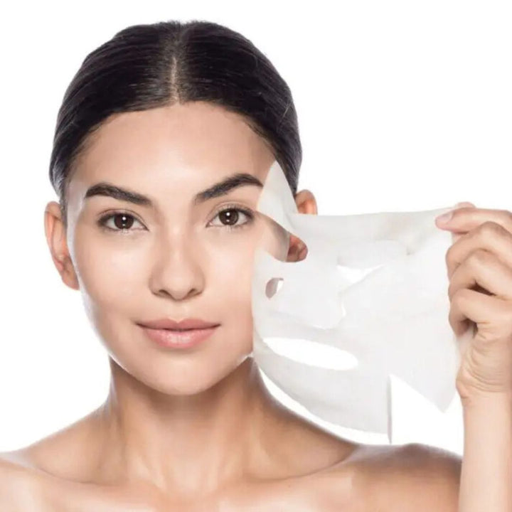 ÚLTIMAS 12 UNIDADES - HOYGI Mascarilla facial de colágeno + 3 RAGALOS