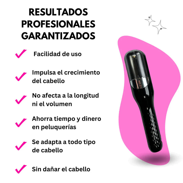 ÚLTIMAS 12 UNIDADES - Split Ender™ PRO Inalámbrico - Cortador de Puntas Abiertas Para Cabello Seco, Dañado y Quebradizo + 1 Estuche de REGALO + 3 RAGALOS