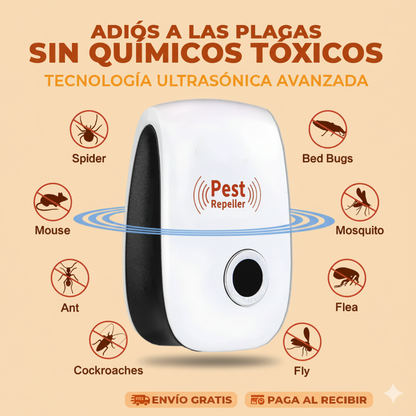 Pest Repeller — Elimina Plagas Sin Venenos, Sin Esfuerzo, Sin Estrés