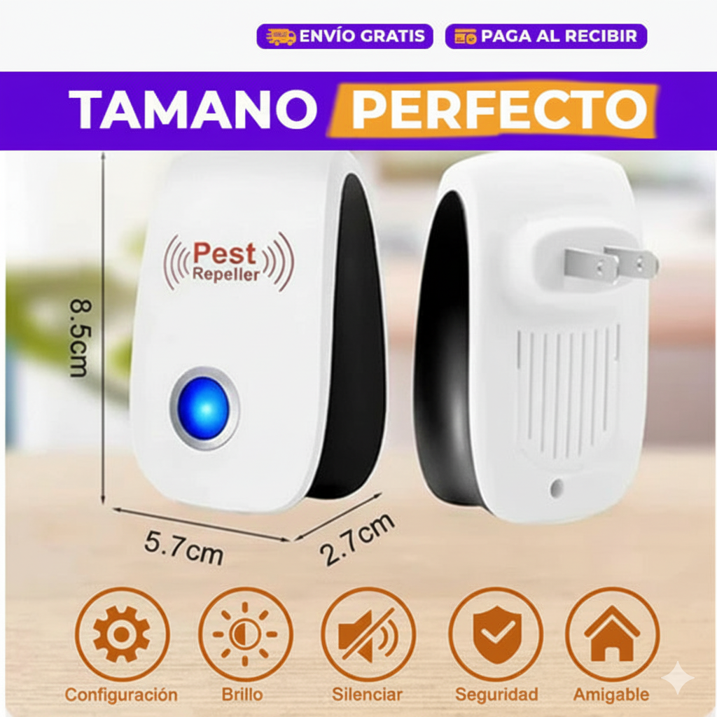Pest Repeller — Elimina Plagas Sin Venenos, Sin Esfuerzo, Sin Estrés