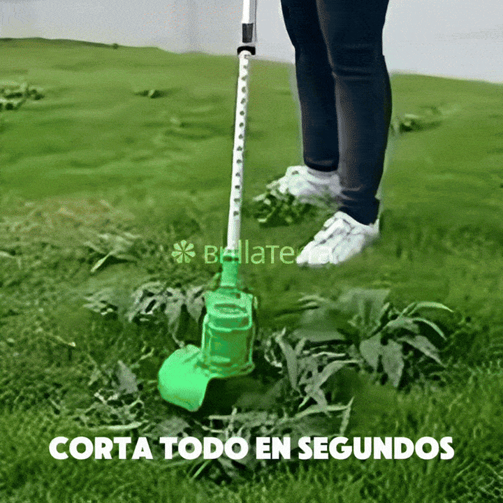 ÚLTIMAS 12 UNIDADES - Desbrozadora PowerTrim – Ligera, inalámbrica y con cuchillas intercambiables + 3 REGALOS