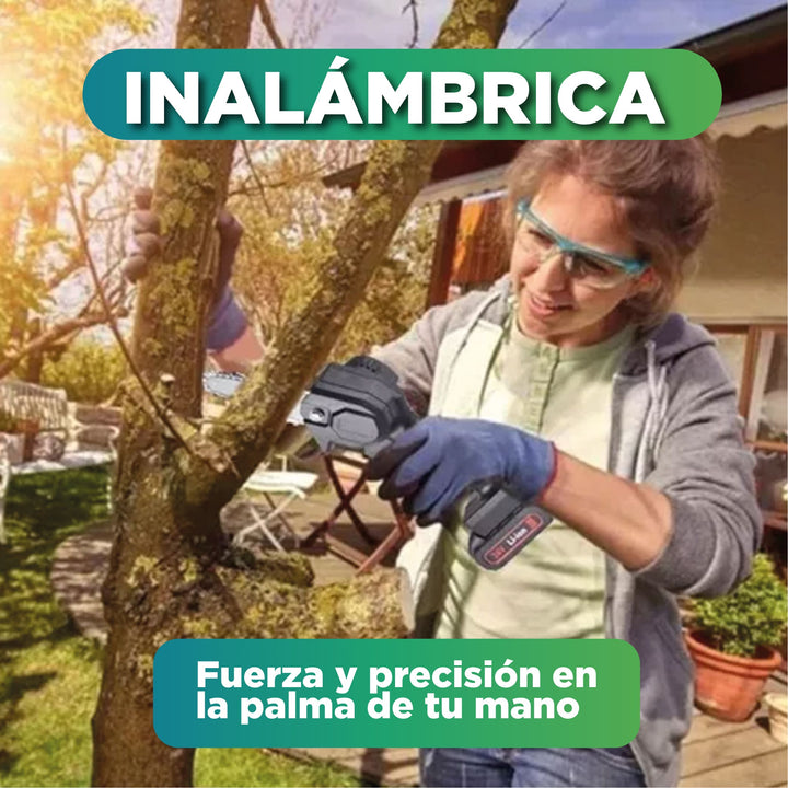 ULTIMAS 12 UNIDADES | Motosierra Electrica SERRUX® + 3 RAGALOS