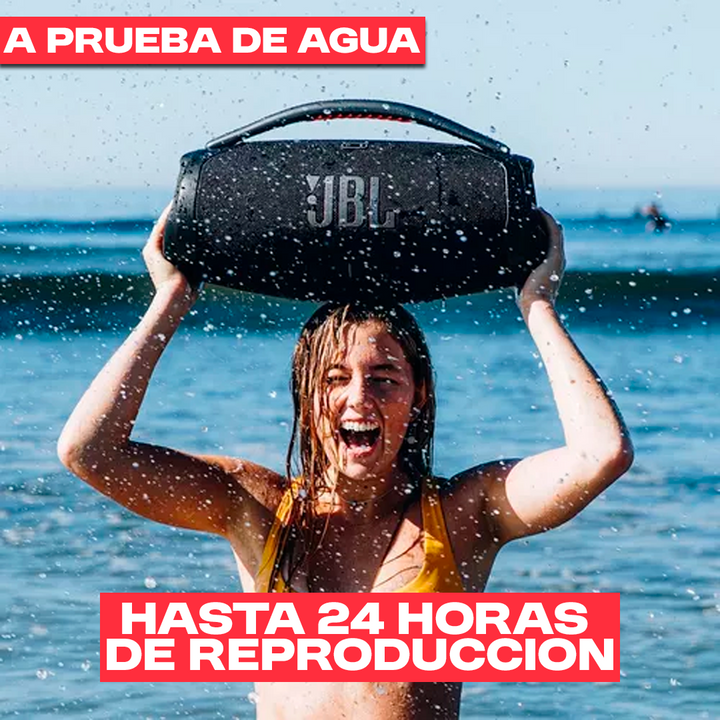 ÚLTIMAS 12 UNIDADES -  JBL BOOMBOX 3 WI-FI + 3 RAGALOS