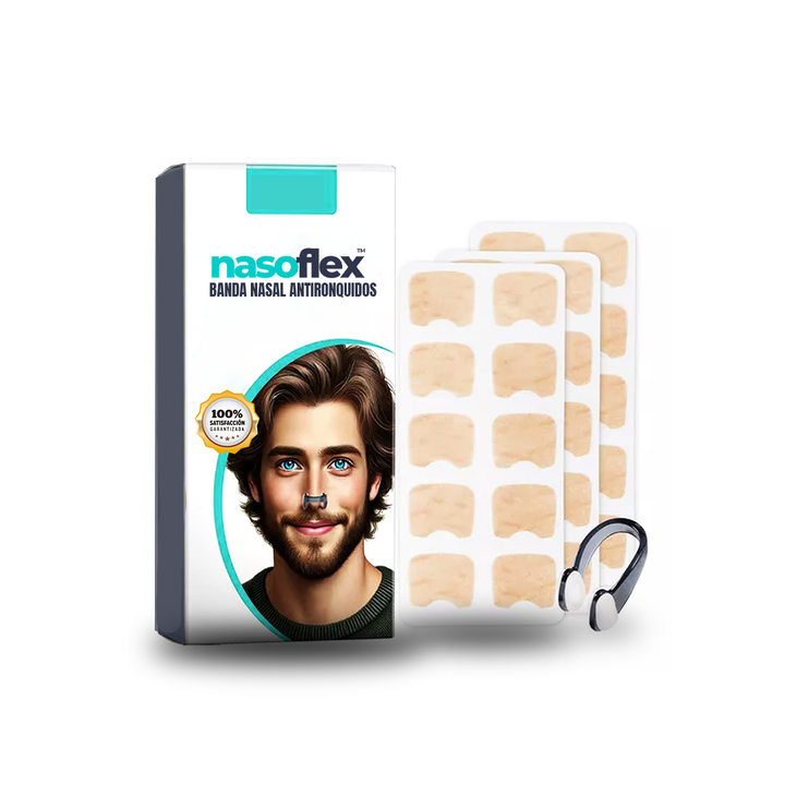 ÚLTIMAS 12 UNIDADES - PAGUE 1 Y LEVE 2 ANTI RONQUIDO (Nasoflex®) + RAGALOS