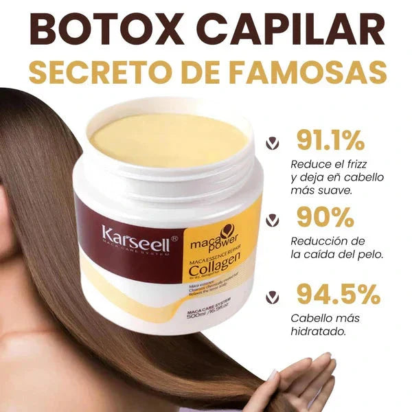 ÚLTIMAS 12 UNIDADES - COMPRE 1 LLEVE 2 | Mascarilla Ultrahidratante KARSEELL Professional™ 500g + 3 RAGALOS