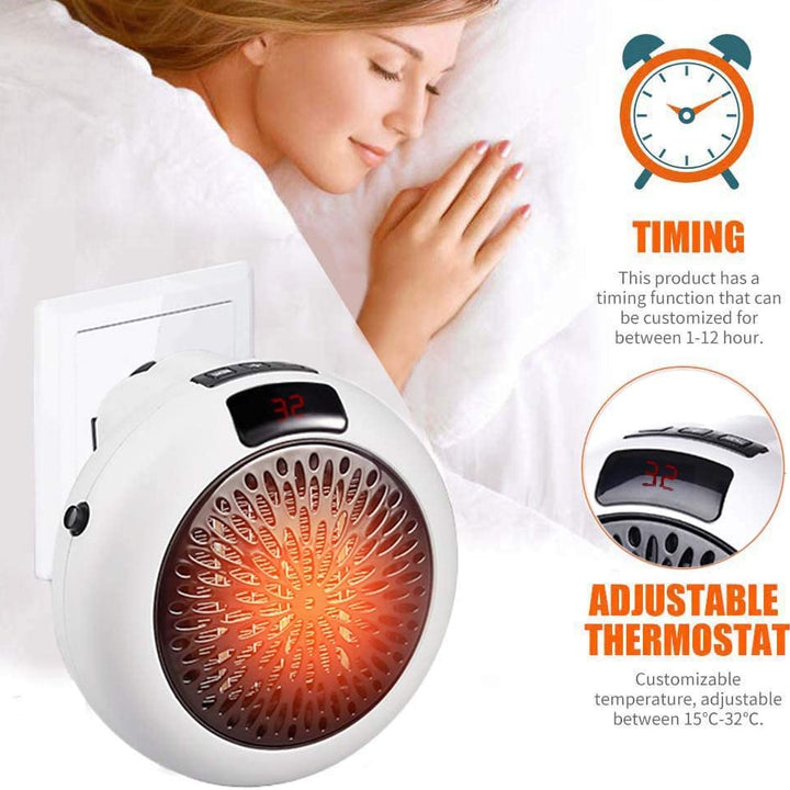 ÚLTIMAS 12 UNIDADES - CALEFACTOR PORTATIL DE PARED + 3 REGALOS