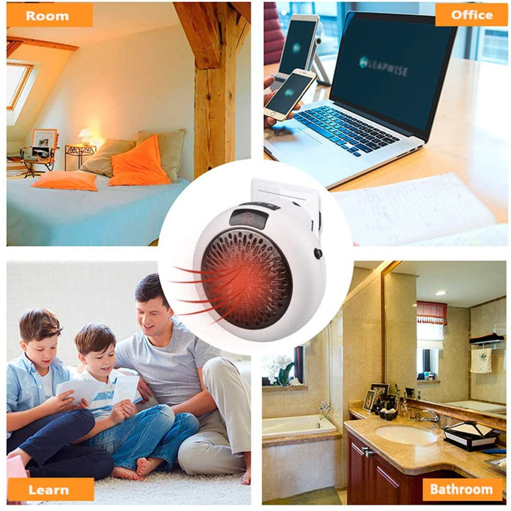 ÚLTIMAS 12 UNIDADES - CALEFACTOR PORTATIL DE PARED + 3 REGALOS