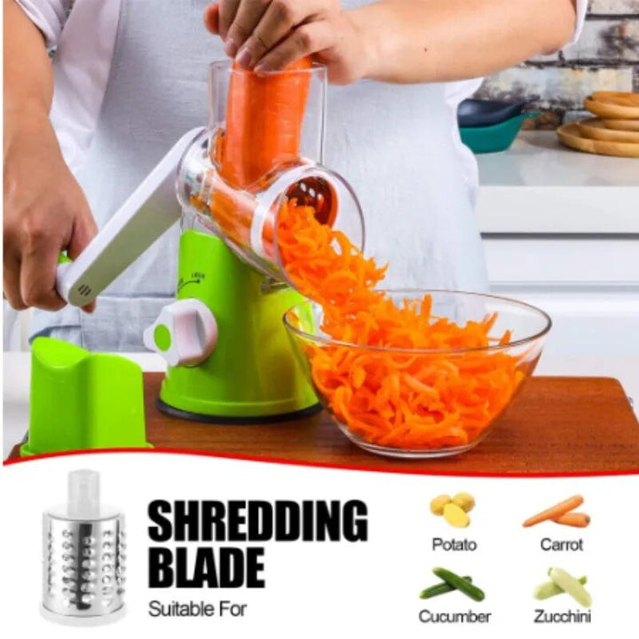 ÚLTIMAS 12 UNIDADES - RALLADOR DE VERDURAS 3 EN 1 + 3 REGALOS