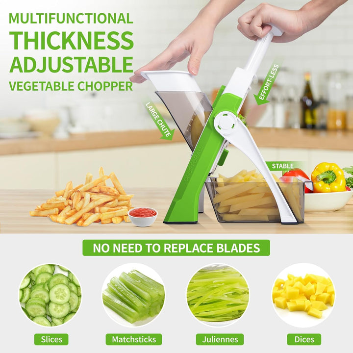 ÚLTIMAS 12 UNIDADES - CORTADOR DE VERDURAS TODO EN 1 + 3 REGALOS