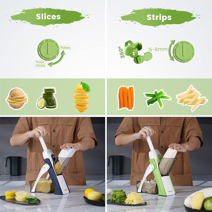 ÚLTIMAS 12 UNIDADES - CORTADOR DE VERDURAS TODO EN 1 + 3 REGALOS