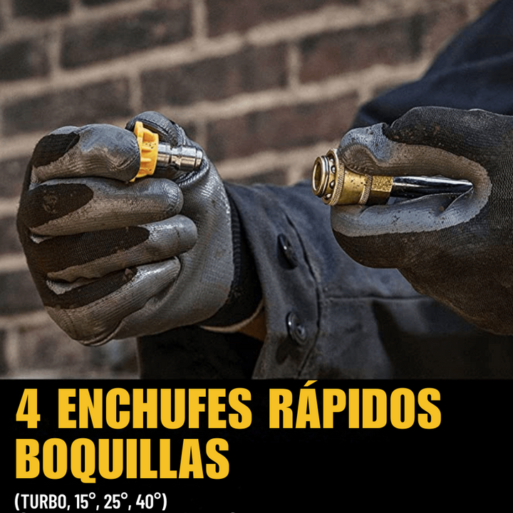 ÚLTIMAS 12 UNIDADES - KIT DEWALT ORIGINAL: HIDROLAVADORA PORTATIL + KIT ACCESORIOS  + 2 BATERIAS DE REGALLO 48V - ENVIO GRÁTIS 24HR MRW + 3 RAGALOS