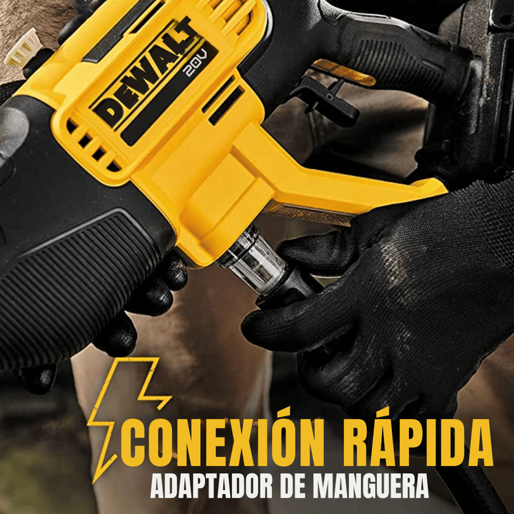 ÚLTIMAS 12 UNIDADES - KIT DEWALT ORIGINAL: HIDROLAVADORA PORTATIL + KIT ACCESORIOS  + 2 BATERIAS DE REGALLO 48V - ENVIO GRÁTIS 24HR MRW + 3 RAGALOS