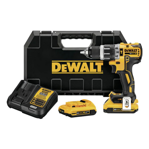 ÚLTIMAS 12 UNIDADES - KIT DEWALT ORIGINAL: Taladro de Alto Impacto Inalámbrico + 26 ACCESORIOS [2 BATERIAS de 48V] + 3 RAGALOS