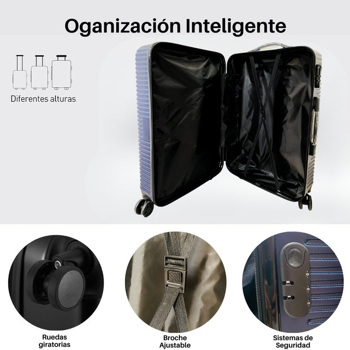 ÚLTIMAS 12 UNIDADES - JUEGO 3 MALETAS DE VIAJE + 3 REGALOS