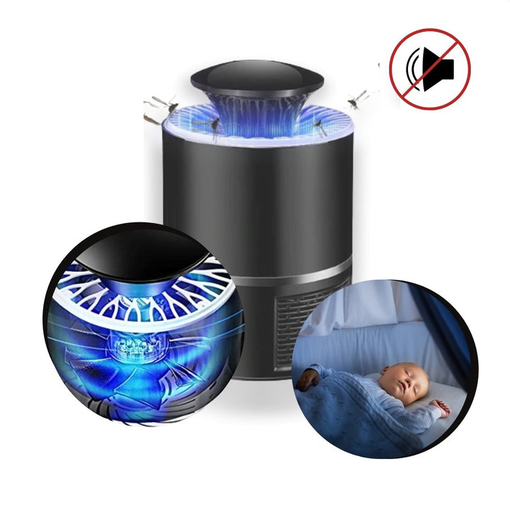 ÚLTIMAS 12 UNIDADES - Lampara Mata Mosquitos UV + 3 REGALOS