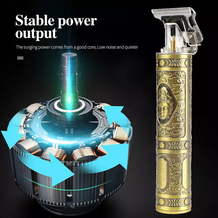 ÚLTIMAS 12 UNIDADES - MAQUINILLA CORTAPELOS ELÉCTRICA USB + 3 REGALOS