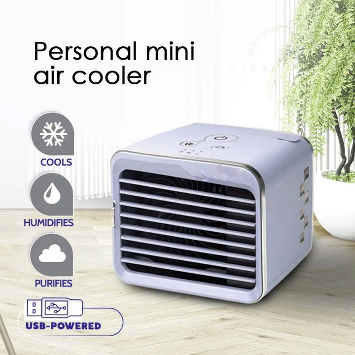 ÚLTIMAS 12 UNIDADES - MINI AIRE ACONDICIONADO USB + 3 REGALOS