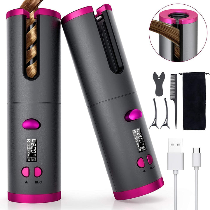 ÚLTIMAS 12 UNIDADES - RIZADOR INALÁMBRICO USB + 3 REGALOS