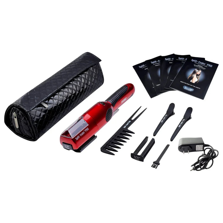 ÚLTIMAS 12 UNIDADES - Split Ender™ PRO Inalámbrico - Cortador de Puntas Abiertas Para Cabello Seco, Dañado y Quebradizo + 1 Estuche de REGALO + 3 RAGALOS