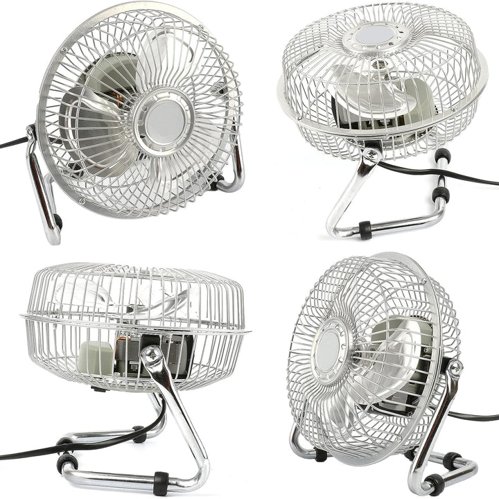 ÚLTIMAS 12 UNIDADES - Ventilador de Mesa 9" + 3 REGALOS