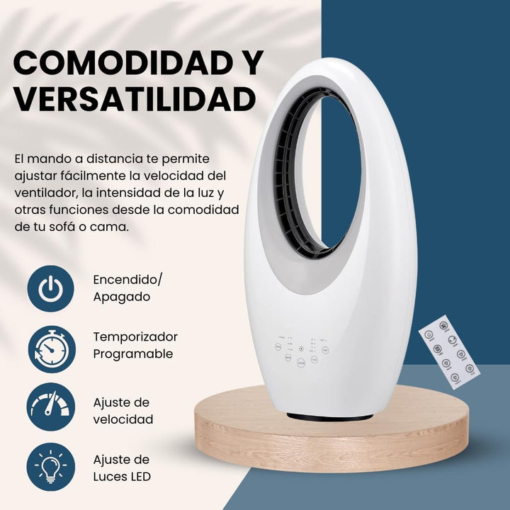 ÚLTIMAS 12 UNIDADES - CLIMATIZADOR CON MANDO A DISTANCIA + 3 REGALOS