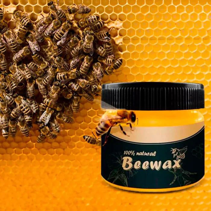 ÚLTIMAS 12 UNIDADES - [COMPRE 1 LLÉVATE 2] Beewax® 80g - Devuelve La Vida a Tus Muebles | Renovador de Madera y Plástico + 3 RAGALOS
