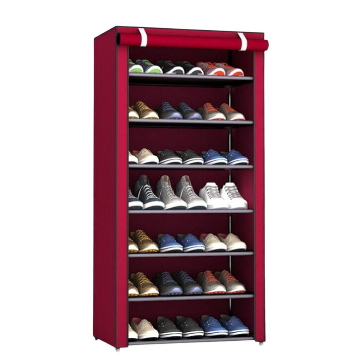 ÚLTIMAS 12 UNIDADES - ZAPATERO CON CUBIERTA DE TELA 9 NIVELES + 3 REGALOS